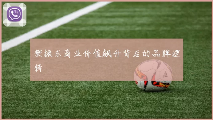 樊振东商业价值飙升背后的品牌逻辑
