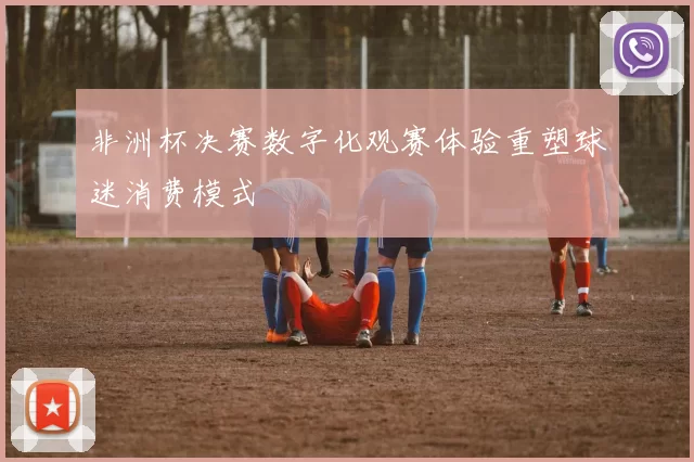 非洲杯决赛数字化观赛体验重塑球迷消费模式